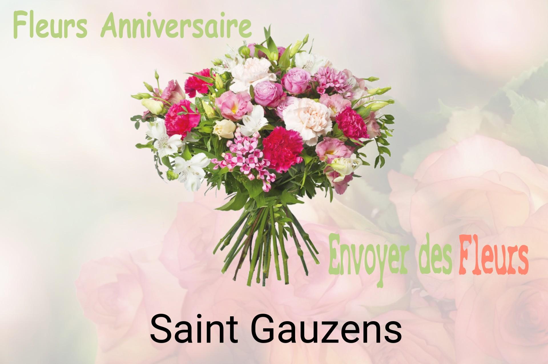 Bouquet de fleurs d’anniversaire livré à Saint-Gauzens