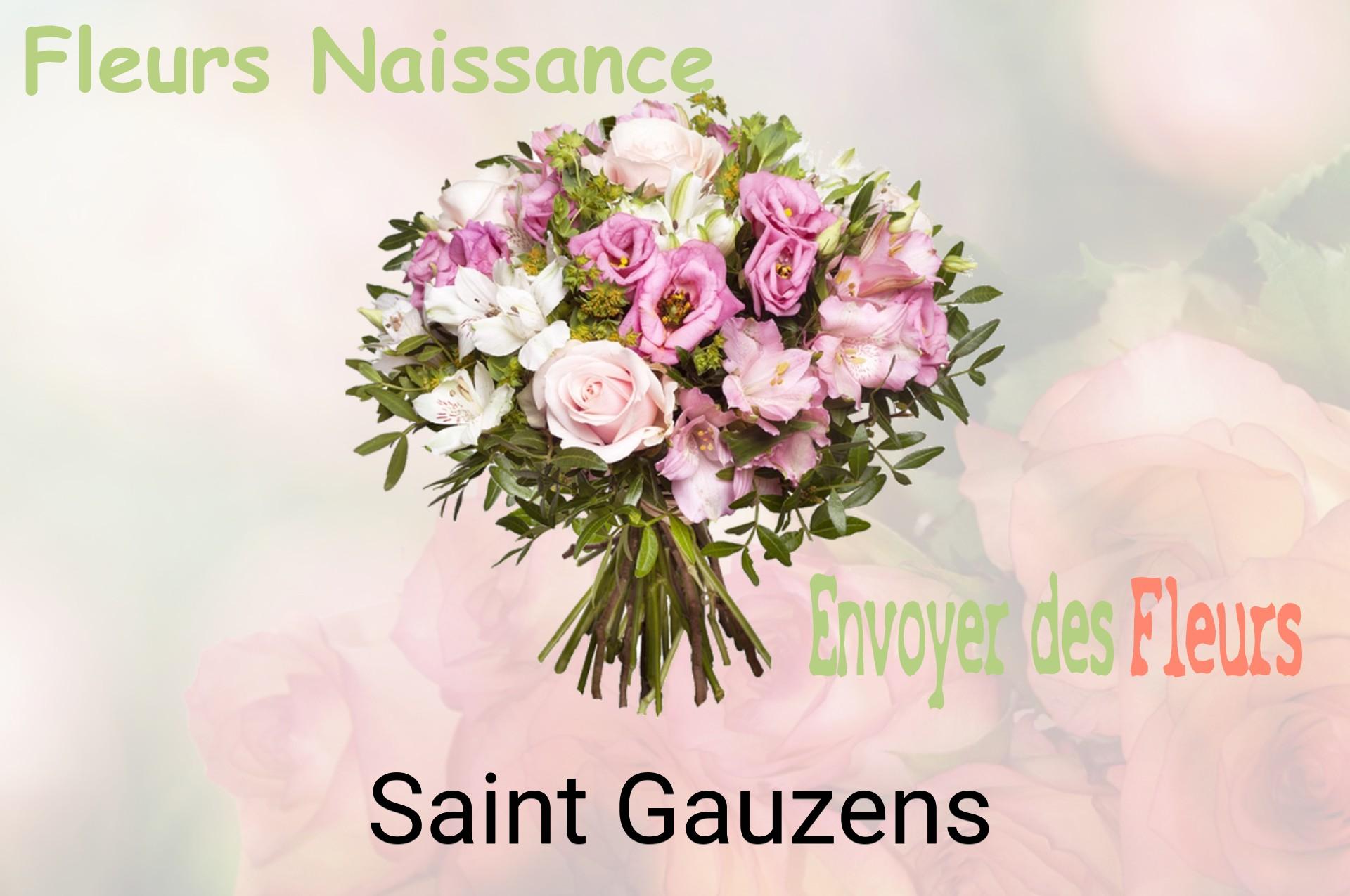 Bouquet de fleurs de naissance livré à Saint-Gauzens